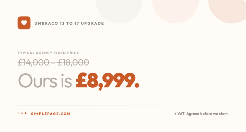 Why rushed Umbraco upgrades fail